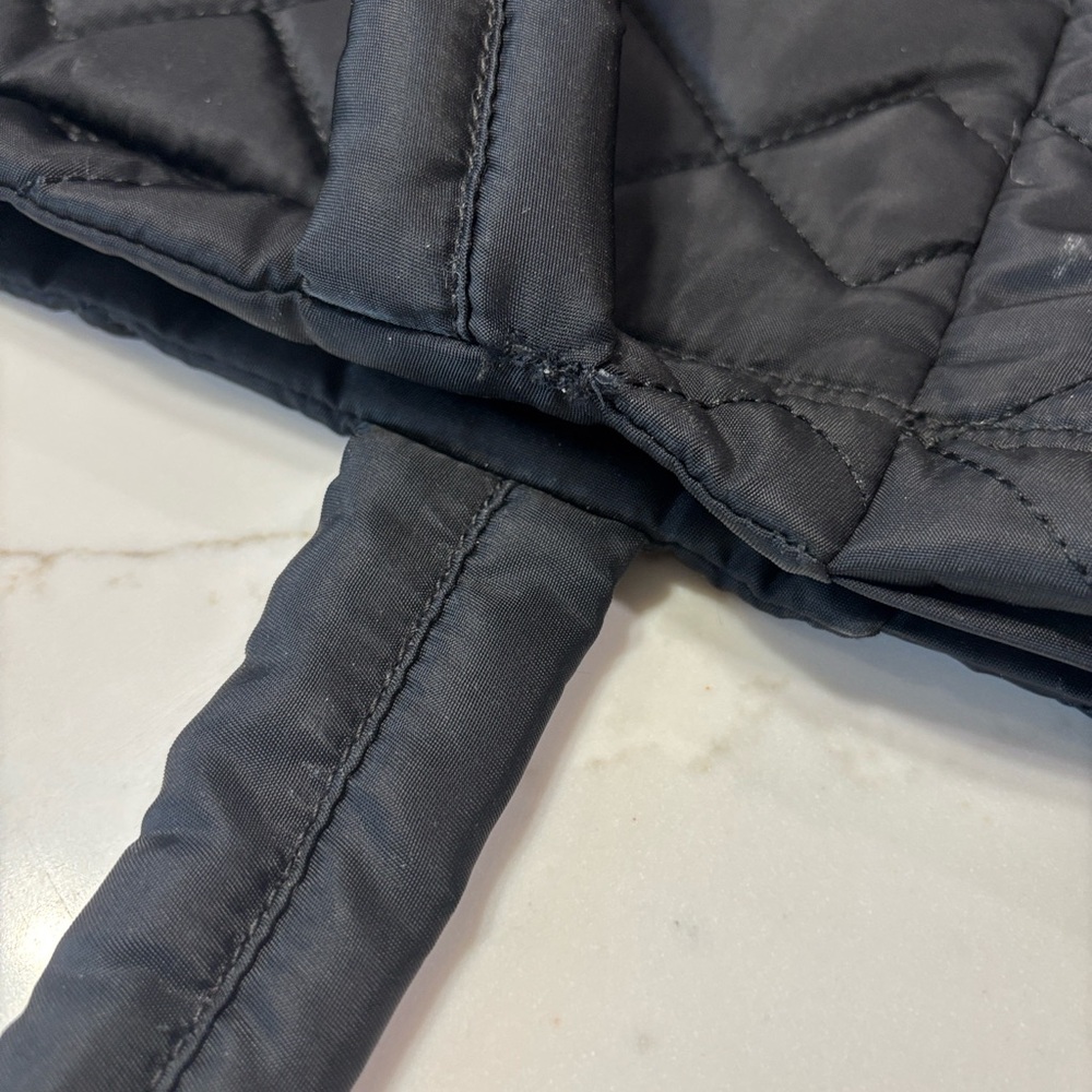 Marc Jacobs Black Quilted Nylon Tote - Picture 16 of 17